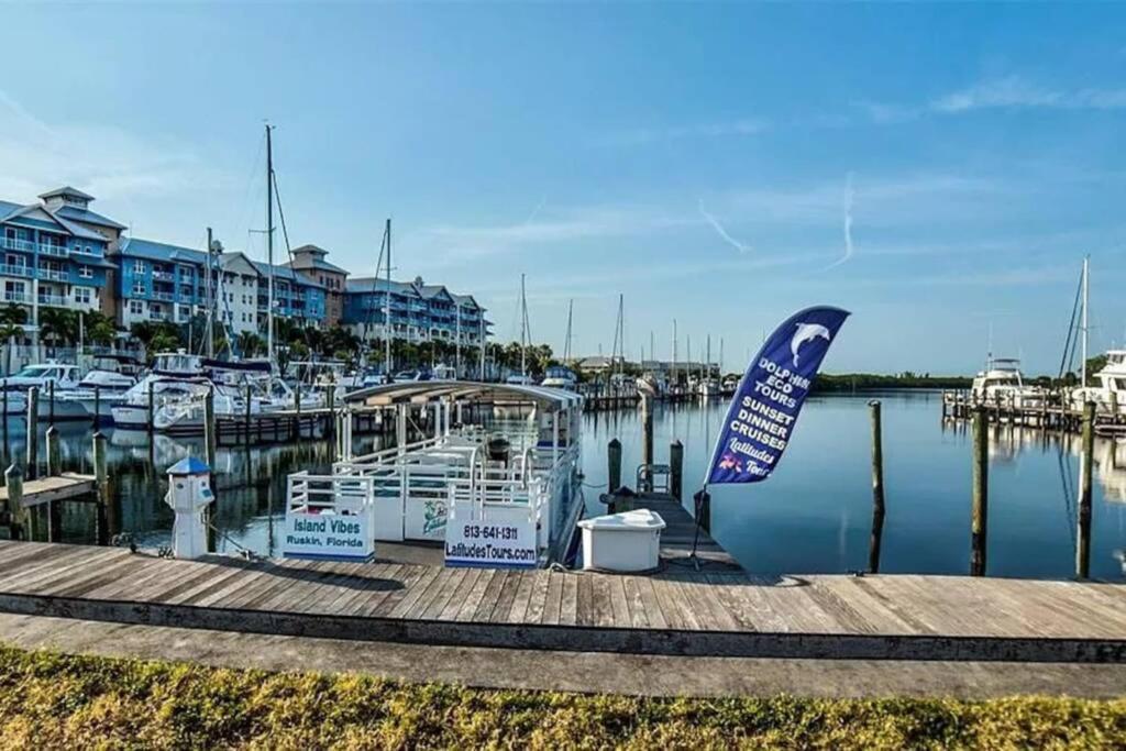 Little Harbor Resort #206 Tampa Bay Fl Beach, Bayview, 2 Pools Ruskin Exterior photo